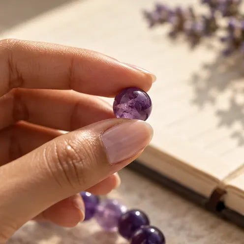CARRIED WITH INTENTION · A bead in the light