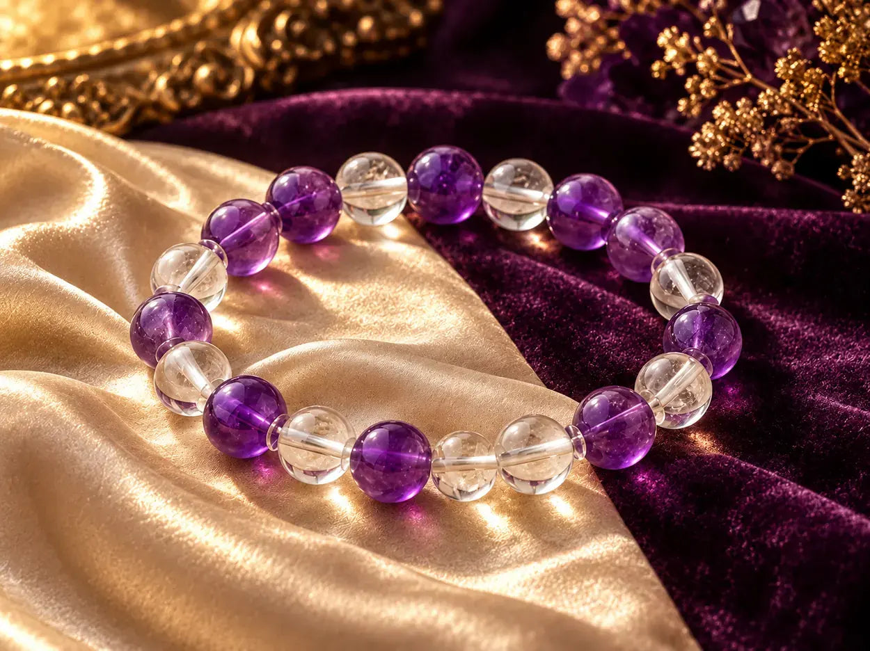Quiet the Noise - Amethyst & Crystal