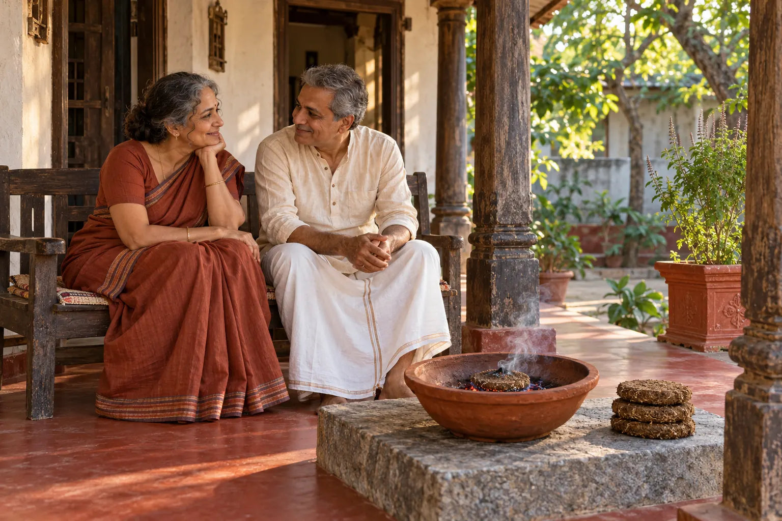AGNI - Cow dung cakes