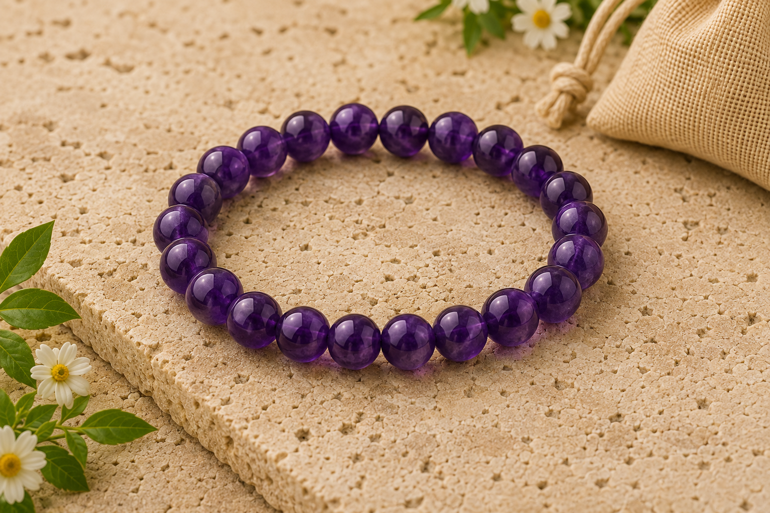 Agate Crystal - AMETHYST BRACELET