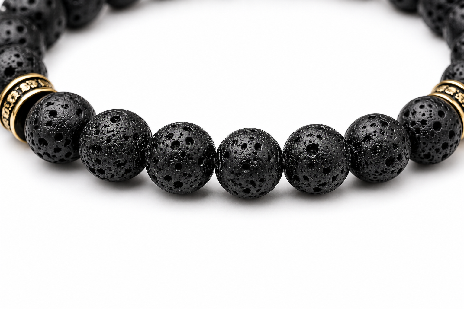 Seven Chakra & Lava Stone Bracelet | The Balance Collection — INDIELIXIRS®