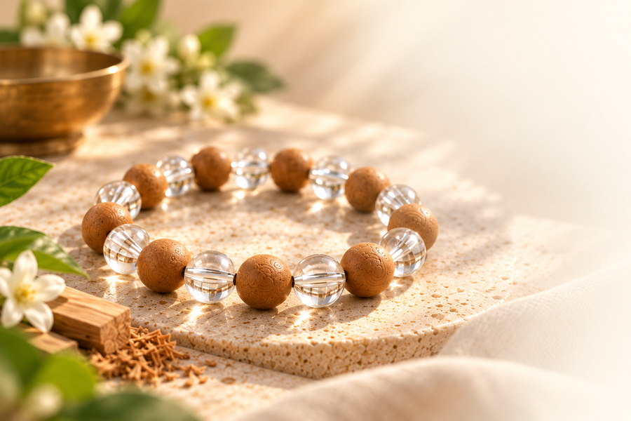 Agate Crystal - CHANDAN CRYSTAL BRACELET