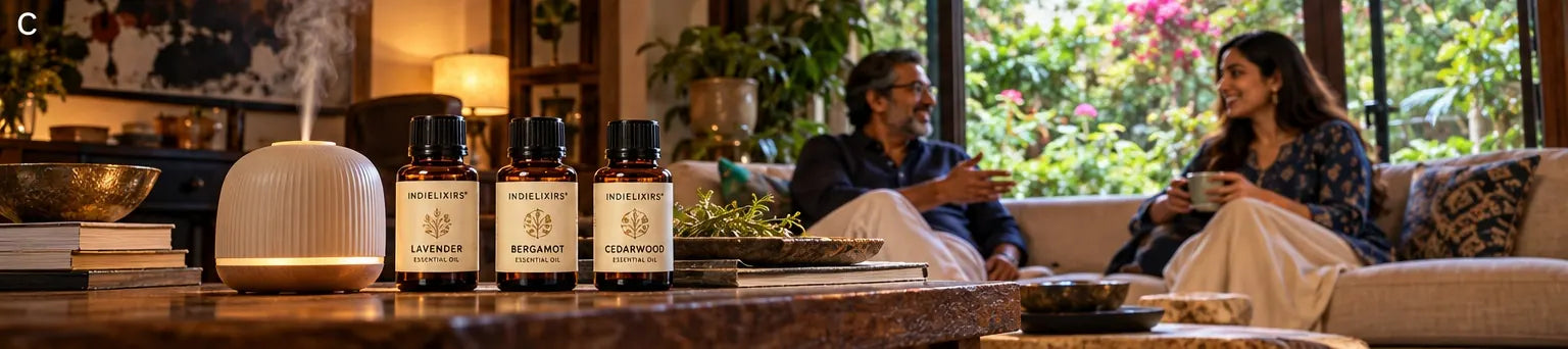 A quiet aromatic moment