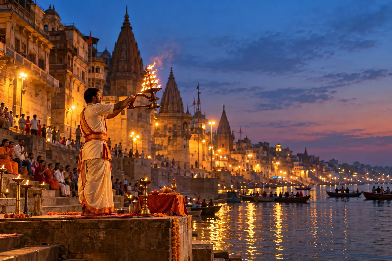 The Ganga ghats and an inheritance of light